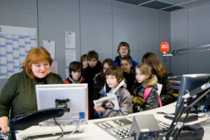 Camäléon en visite à la radio SR