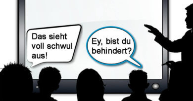 Behindert und schwul - Schimpfwörter?