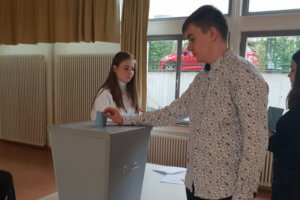 Europäische Jugendwahlen am DFG