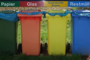 Poubelles de tri
