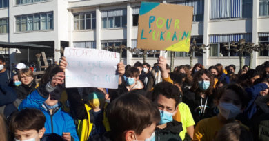 Solidaritätskundgebung der DFG-Schüler*innen