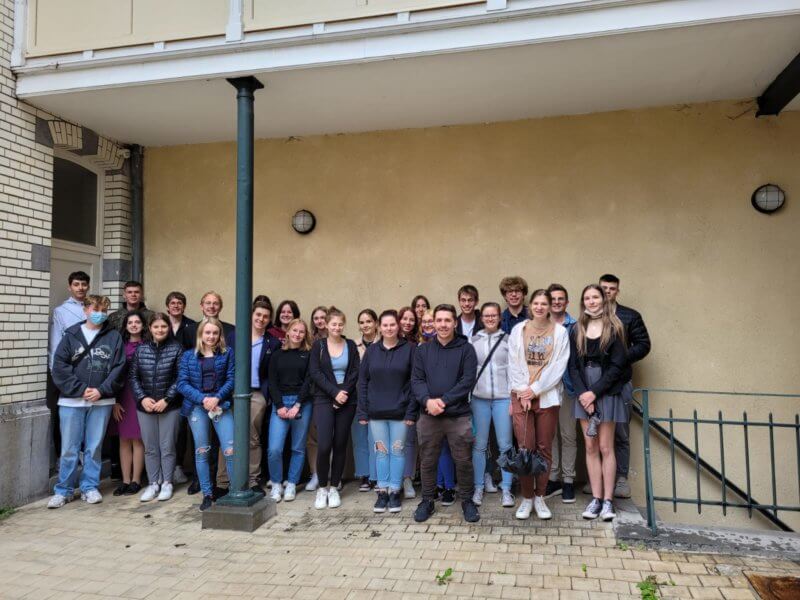 Gruppenfoto im Innenhof der VdS