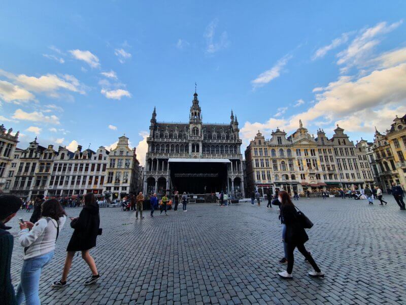 Sicht auf den Grand-Place in Brüssel