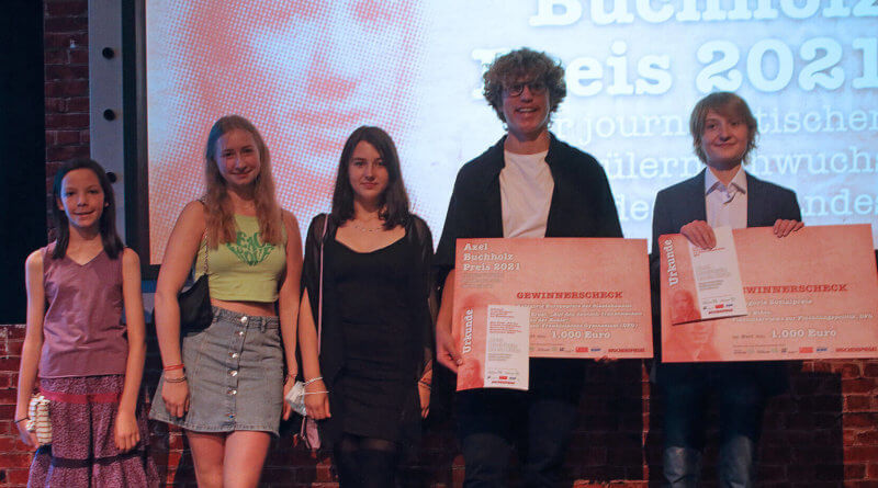 xel Buchholz Preisverleihung