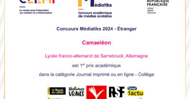 Concours Médiatiks 2024 - Étranger - 1er prix