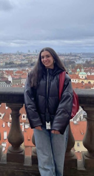 Georgische Klassensprecherin und Autorin Tekla Jghamadze